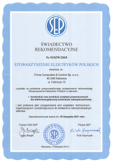 rekomendacja SEP
